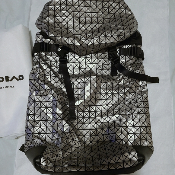 Issey Miyake Other - (NWOT) Bao Bao Issey Miyake Metallic Hiker -Silver